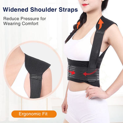 Wellness+Tech™ Self-Heating Magnetic Posture Corrector