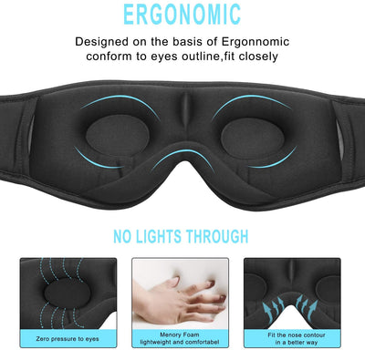 Bluetooth 5.0™ Meditation & Sleep Eye Mask