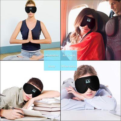 Bluetooth 5.0™ Meditation & Sleep Eye Mask